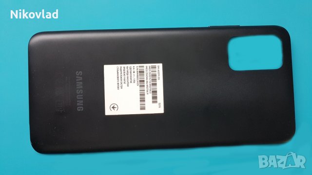 Оригинален заден капак с пластмасови бутони и пръстов отпечатък Samsung Galaxy A03s, снимка 2 - Резервни части за телефони - 36906480