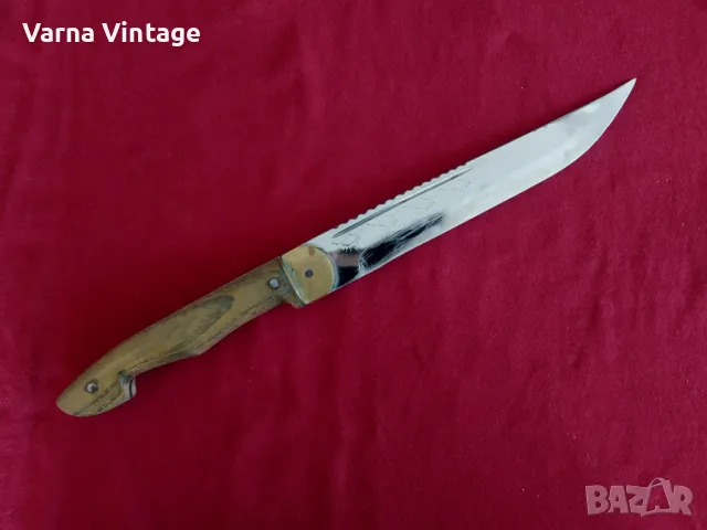 Ръчно изработен нож + кания. (2)., снимка 3 - Ножове - 49763495