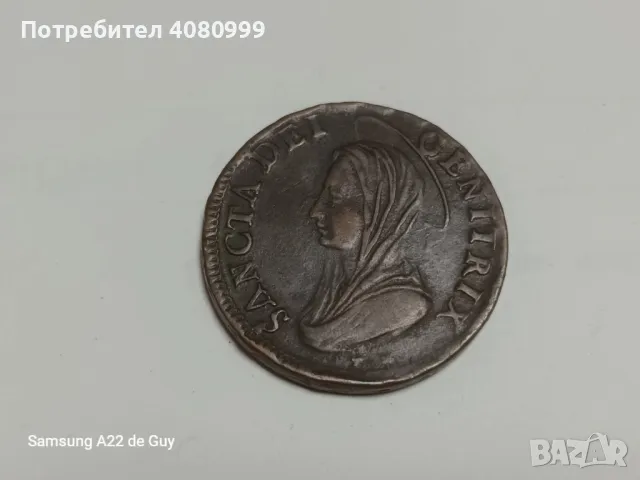 Папски държави - Перуджия 5 Байоки 1797, по рядък вариант, снимка 5 - Нумизматика и бонистика - 48481040