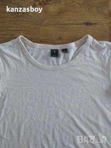 g-star cirst straight - страхотна дамска тениска КАТО НОВА, снимка 3 - Тениски - 40075249