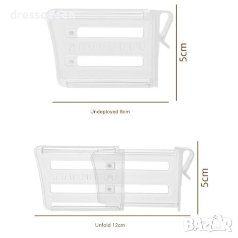 3865 Разделител за врата на хладилник FridgeClip, снимка 9 - Хладилници - 44128782