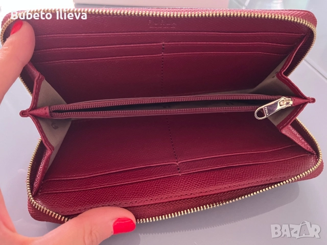 Кожено портмоне Furla, снимка 4 - Портфейли, портмонета - 52212011