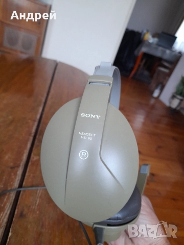 Стари слушалки Sony HS-90, снимка 4 - Слушалки и портативни колонки - 52267871