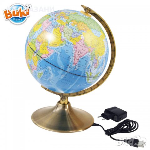 Buki France Глобус Ден и Нощ BK7341UK, снимка 3 - Образователни игри - 37233986