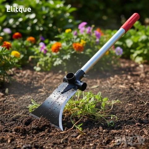 Многофункционален градински инструмент 4 в 1 – брадва, лопата, мотика и сърп в едно