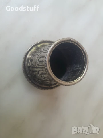 Дрьжка за бастун, чадьр, фигурална, мелхиор, снимка 8 - Антикварни и старинни предмети - 50675124