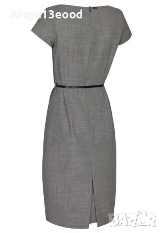 Daniel Hechter Елегантна дамска пролетно-лятна рокля, сива, снимка 4 - Рокли - 50249952