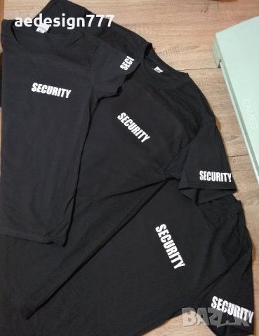 Тениски "SECURITY" , снимка 4 - Тениски - 43392528