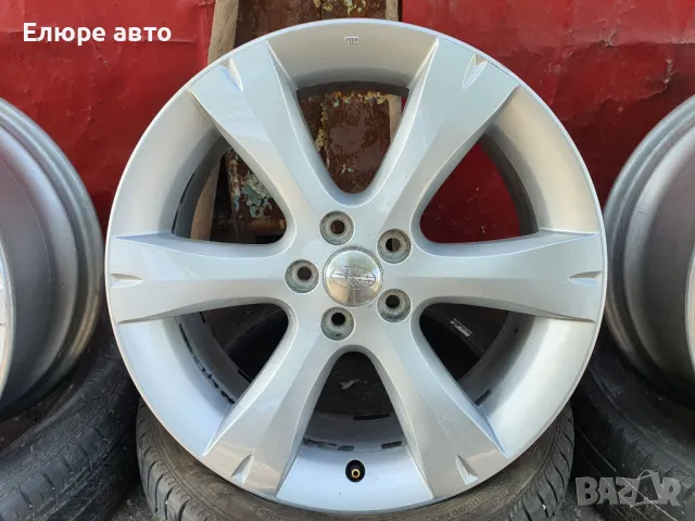 Джанти Субару 5x100x7J17ет55, снимка 3 - Гуми и джанти - 50153275
