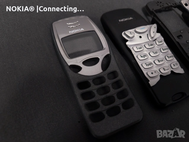 Оригинален сет панел + Клавиатура за Nokia 3210, снимка 2 - Резервни части за телефони - 53459410