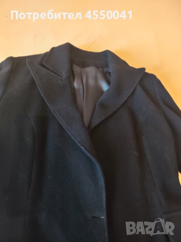 Дамско палто черен цвят, снимка 3 - Палта, манта - 51214274