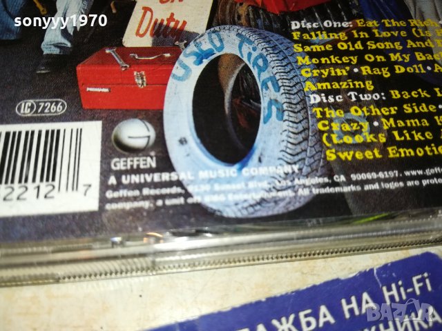 AEROSMITH 2 ОРИГИНАЛНИ ДИСКА-ВНОС SWISS 1811212231, снимка 6 - CD дискове - 34854275