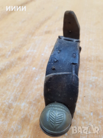 Бронзова хлопка звънец орехче , снимка 4 - Антикварни и старинни предмети - 52583254