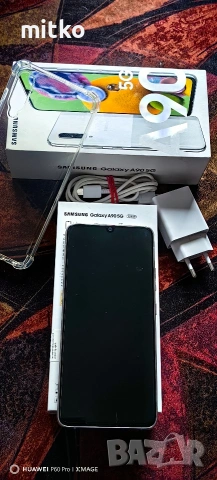 SAMSUNG GALAXY A90 5G-Много рядък модел.Перфектно състояние.Пълен комплект, снимка 9 - Samsung - 53273020