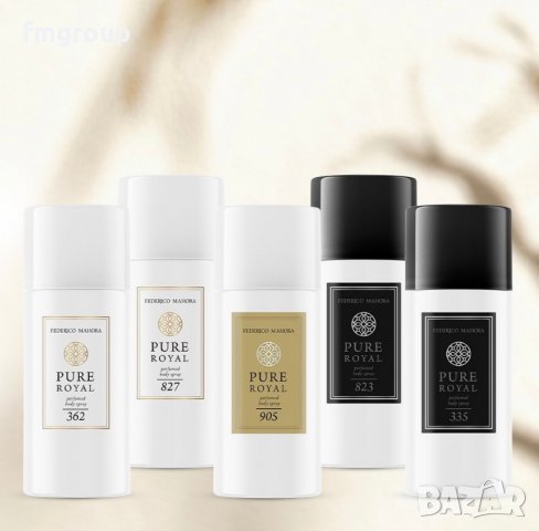 ПРОМО!Дамски парфюмен спрей ФМ Груп FM Group World Pure Royal MFK, Tom Ford, Armani