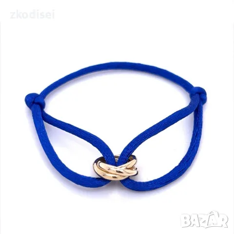 Златна регулируема гривна 2,05гр. 14кр.проба:585 модел:29449-1, снимка 2 - Гривни - 48858969