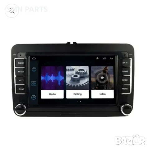 🔴 Мултимедия - навигация Android за автомобил с копчета 4GB RAM за VW , снимка 8 - Части - 49676773