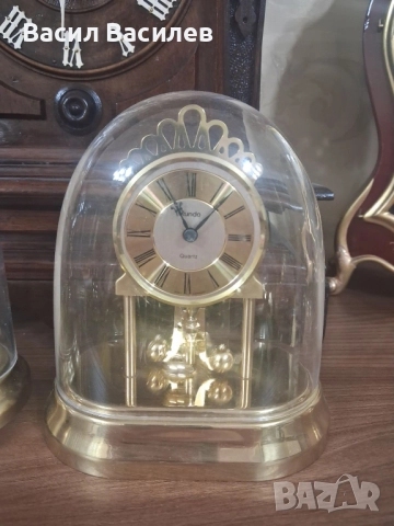 Продавам 2 бр. идентични 400 дневни немски кварцови часовници, снимка 2 - Антикварни и старинни предмети - 52490312