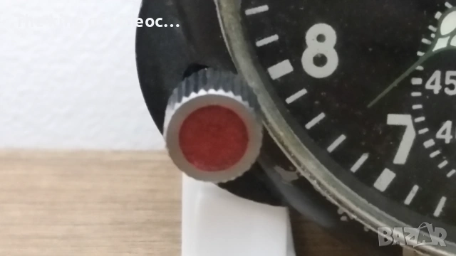 Съветски механичен часовник  за пилотска кабина от 40-те и 50 -те години , снимка 5 - Антикварни и старинни предмети - 53576165