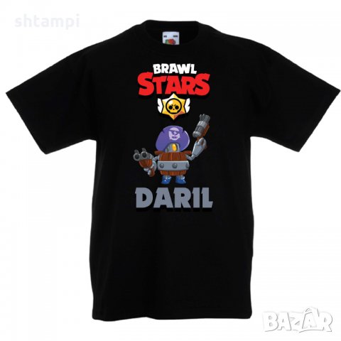 Детска тениска Darryl Brawl Stars