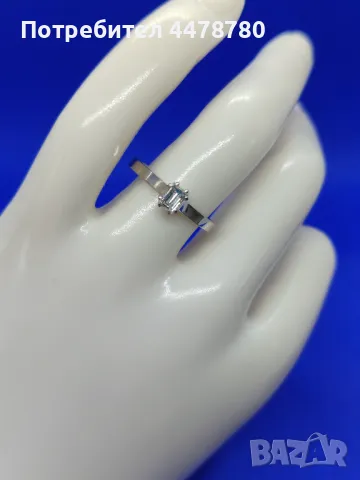 Годежен Пръстен с Диамант, снимка 6 - Пръстени - 50403617