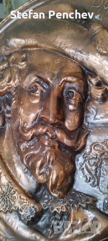 Меден барелеф на Рубенс, снимка 3 - Декорация за дома - 43299789