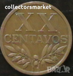 20 центаво 1967, Португалия, снимка 1 - Нумизматика и бонистика - 32812709