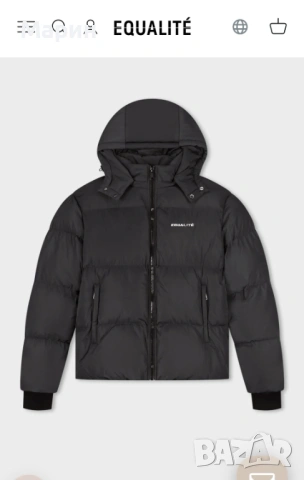 Мъжко зимно яке EQUALITE, снимка 2 - Якета - 53211829