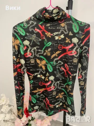 Алеса Alessa дамска блуза в размер М, снимка 4 - Блузи с дълъг ръкав и пуловери - 50324459