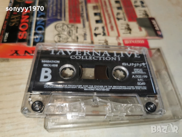 TAVERNA LIVE-ORIGINAL TAPE 2312251648, снимка 11 - Аудио касети - 52885593