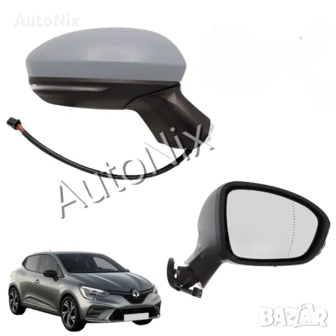 НОВО Огледало за Renault Clio електрическо механично огледало за рено, снимка 3 - Части - 52689077