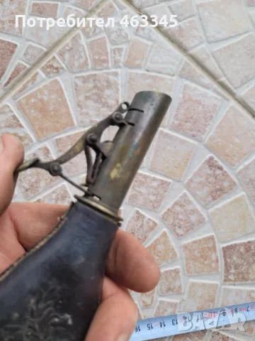 Барутница, снимка 3 - Антикварни и старинни предмети - 49646373