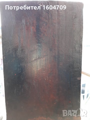 Стара Икона Триптих, снимка 5 - Икони - 32785203