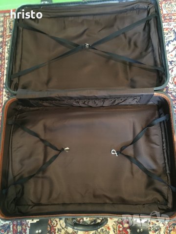 НОВ Куфар за ръчен багаж КОЖЕН ,Класик За колекция или ползване, снимка 2 - Куфари - 36900396