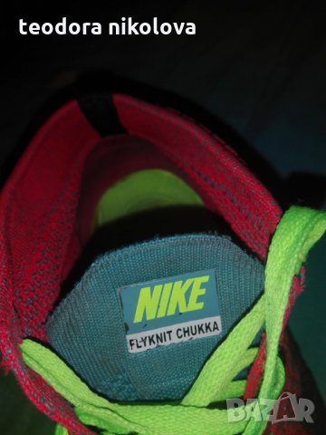   маратонки  Nike free flyknit chukka, снимка 4 - Маратонки - 28988052