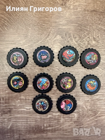 Покемон капачки Pokémon Tazos (Pogs), снимка 8 - Колекции - 51554062
