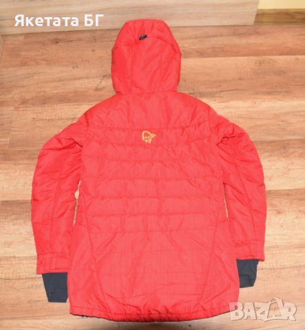 Norrona Narvik Primaloft 750 Down Оригинално дамско пухено яке парка размер S, снимка 4 - Якета - 43505524