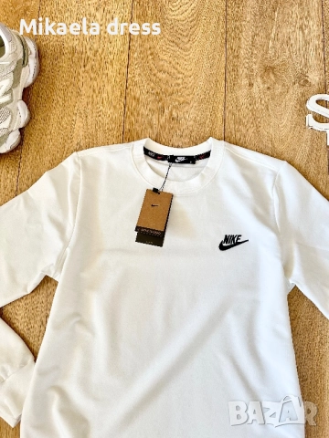 Nike!Суперсвеж ежедневен памучен суичър Nike.Размери С М и Л, снимка 6 - Суичъри - 52150531