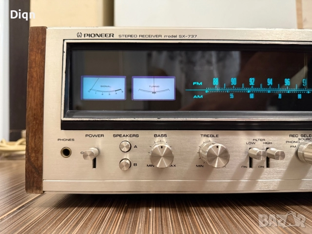 Pioneer SX-737 , снимка 2 - Ресийвъри, усилватели, смесителни пултове - 51539518