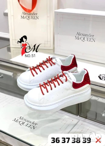 дамски маратонки Alexander Mcqueen chanel , снимка 3 - Маратонки - 51207991