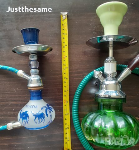 Лот от две наргилета и три котлона за въглени, снимка 3 - Наргилета - 40834800