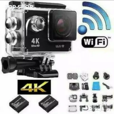 4k WiFi  Екшън Камера V88R®, снимка 3 - Камери - 48485670