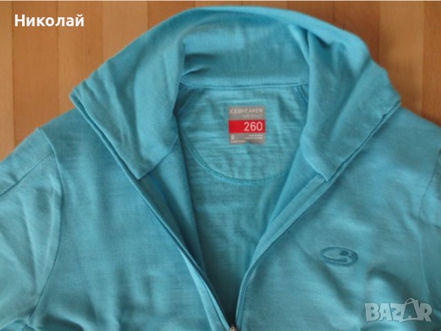 Icebraker Merino 260 Zone с дълъг ръкав и половин цип , снимка 4 - Спортни екипи - 43214730