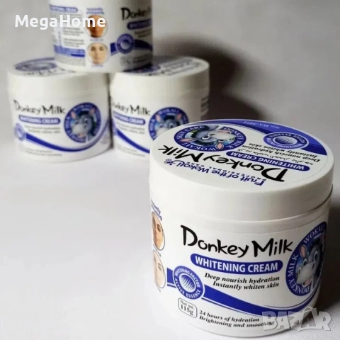 Избелващ Крем С Магарешко Мляко Против Тъмни Петна, 115гр, снимка 2 - Козметика за лице - 53197091