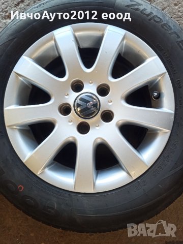 Алуминиеви джанти 15 оригинални vw gol, снимка 5 - Гуми и джанти - 42983458