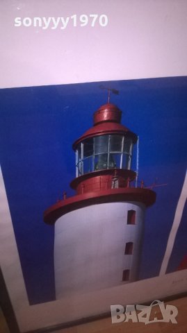 ФАРОВЕ-ТРИПТИХ-КАРТИНА С РАМКА И ТРИ СНИМКИ-ГЕРМАНИЯ, снимка 10 - Колекции - 28176635