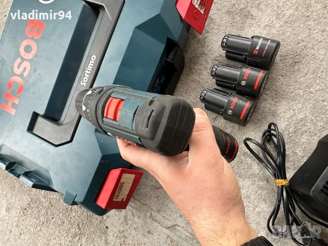 Bosch GSR 12V-15, снимка 3 - Винтоверти - 53219280