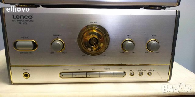 Стерео усилвател, тунер, Lenco FA 3431, ST 3131, снимка 10 - Ресийвъри, усилватели, смесителни пултове - 43098523