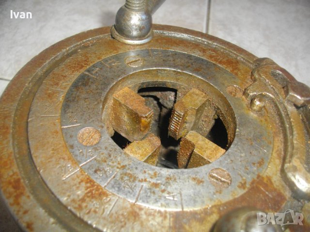 Плашка Водопроводна За Направа На Резби На Тръби-Професионал-Немска 1/4-1Цол/Холандска 1/4-1 1/2 Цол, снимка 8 - Други инструменти - 40193314