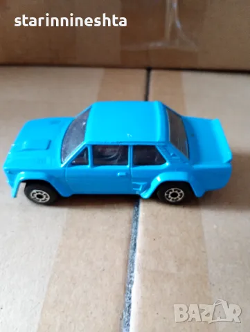 Fiat Abarth КОД синьо стар  мачбокс България български мачбокс количка метални колички , снимка 8 - Колекции - 48927903